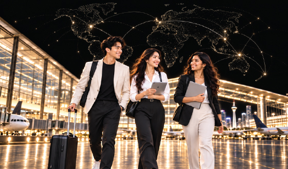 BAC students preparing for an international mobility programme