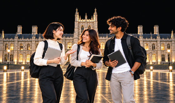 International city representing a student exchange destination