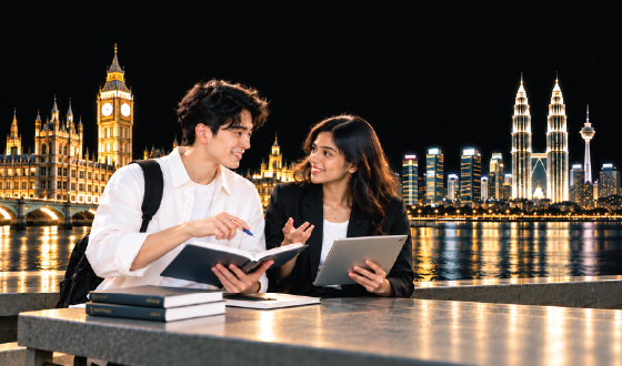 European city representing a study abroad destination
