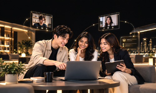 International virtual classroom
