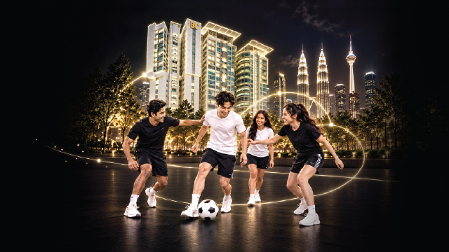 BAC students participating in campus activities