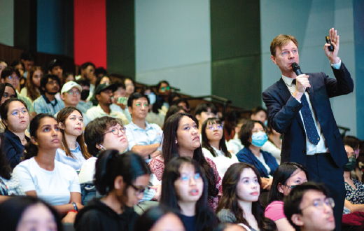 BAC students on an international study experience